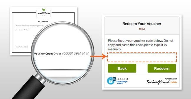 Voucher Redemption - London Wine Academy